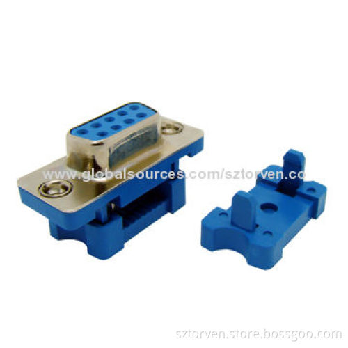 D-SUB Connector IDC Female with Strain Relief 9-37 Pins